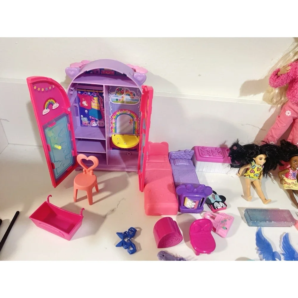 Lot Of‎ Barbie Dolls And Accessories